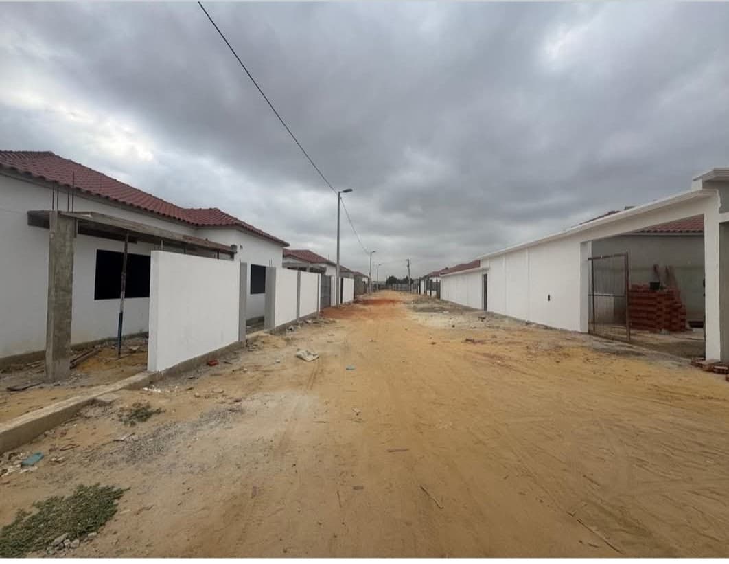 Arruamento em construção