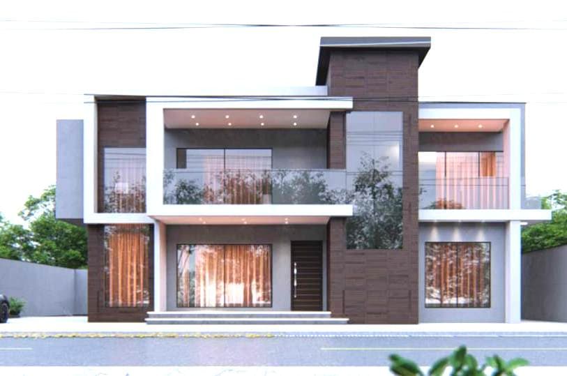 Proposta de moradia em 3D